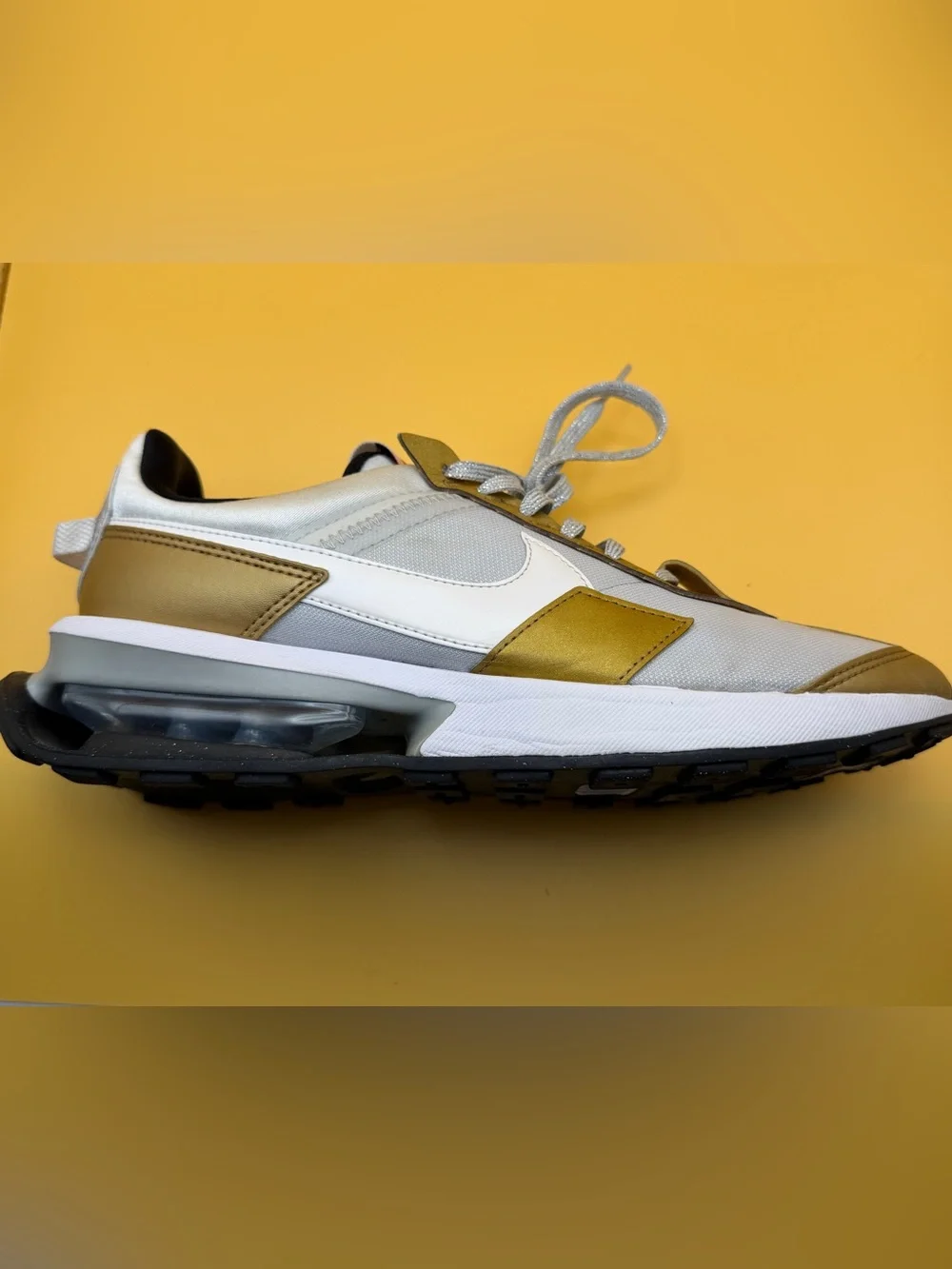 Gold/White Colorway Nike Women's Air Max Pre-Day SE sneakers Size 9.5